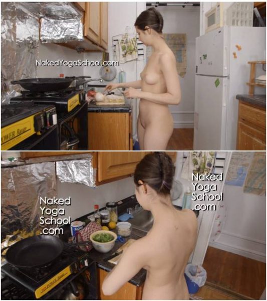 ASMR- Naked Mindful Healthy Cooking 1- Stir Fry