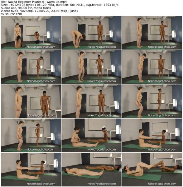 Naked Beginner Pilates 6- Warm up