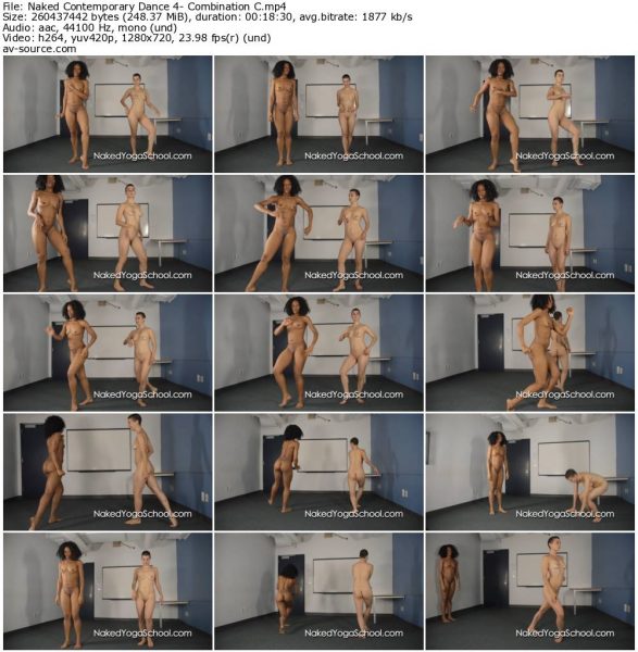 Naked Contemporary Dance 4- Combination C