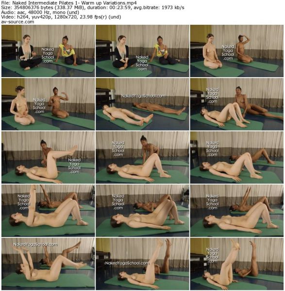 Naked Intermediate Pilates 1- Warm up Variations