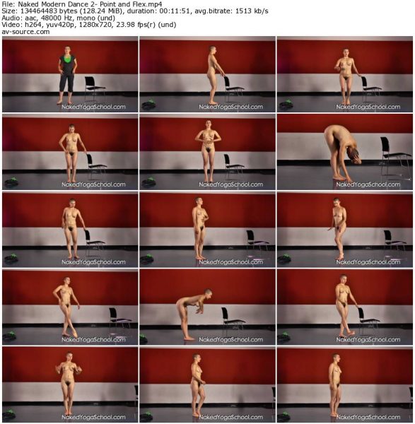 Naked Modern Dance 2- Point and Flex