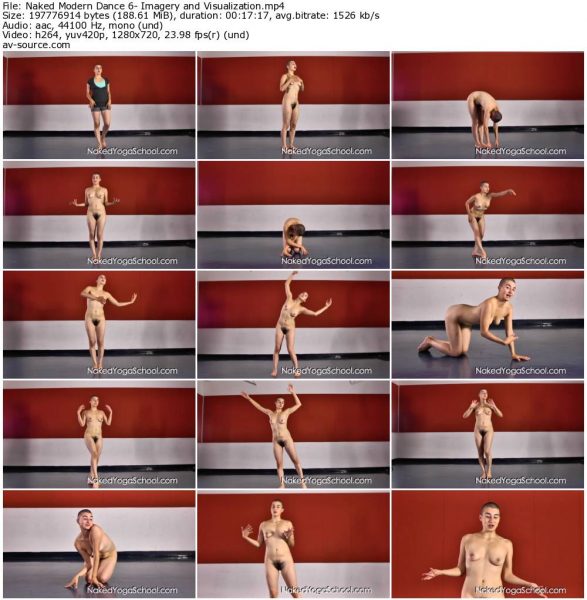 Naked Modern Dance 6- Imagery and Visualization