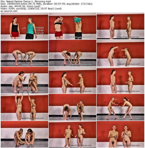Naked Partner Dance 1- Mirroring
