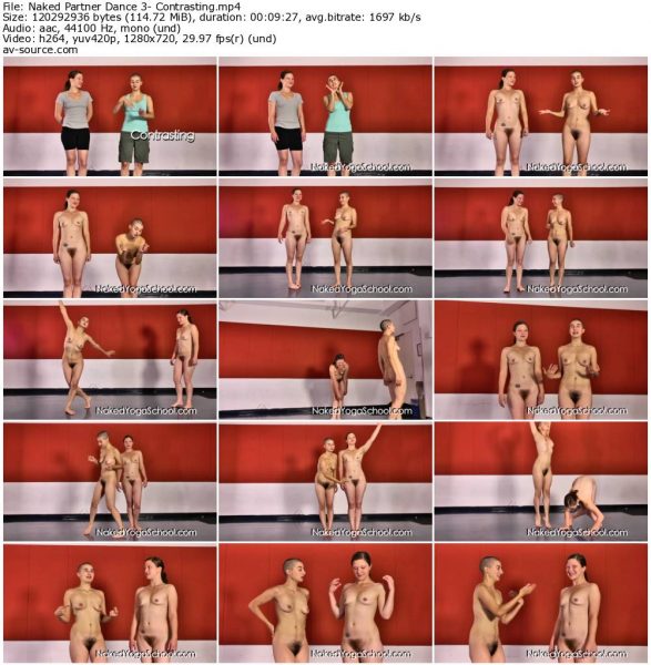 Naked Partner Dance 3- Contrasting