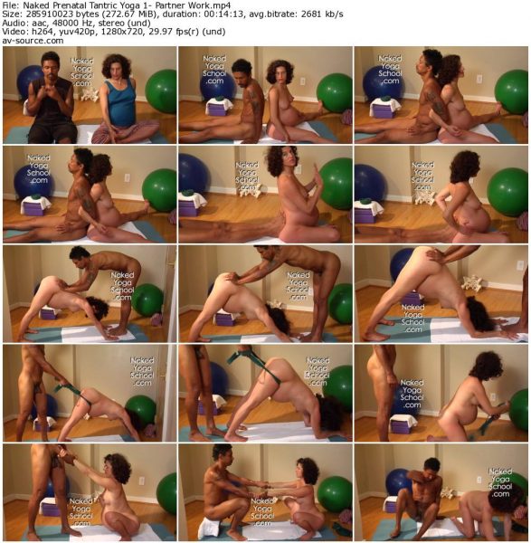 Naked Prenatal Tantric Yoga 1- Partner Work