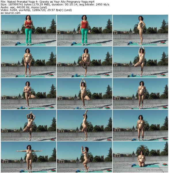 Naked Prenatal Yoga 4- Gravity as Your Ally Pregnancy Yoga