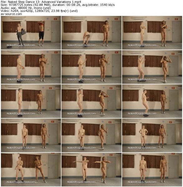 Naked Step Dance 13- Advanced Variations 1