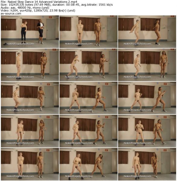 Naked Step Dance 14 Advanced Variations 2
