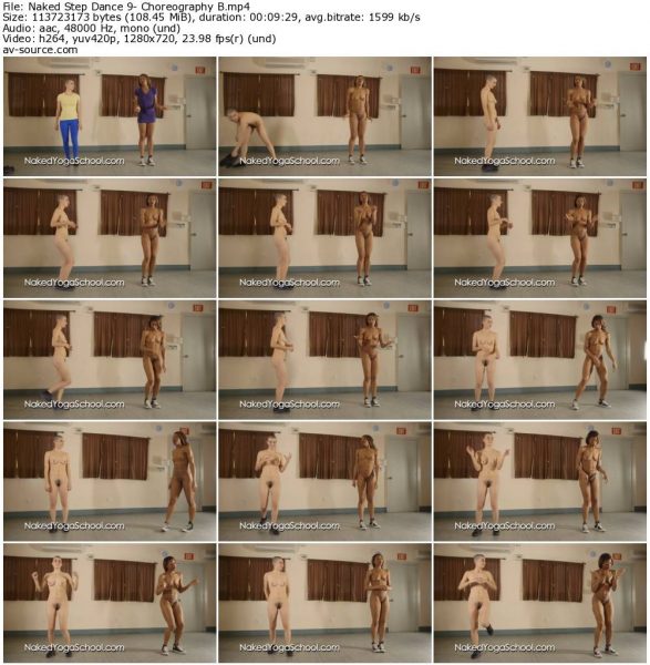 Naked Step Dance 9- Choreography B