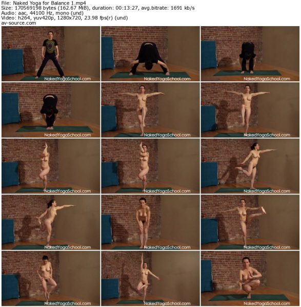 Naked Yoga for Balance 1