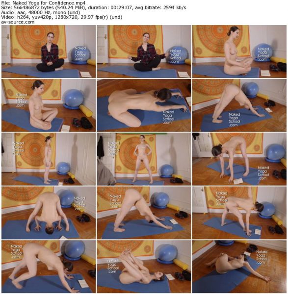 Naked Yoga for Confidence