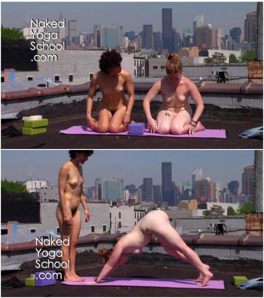 Naked Yoga on Rooftop 5- Breath Awareness