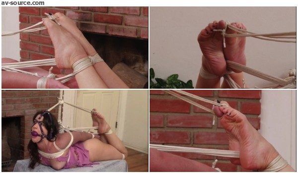 Hogtied from Head to Toe - Arielle Lane - BedroomBondage