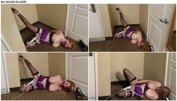 Hotel Hostage Vibrated to Orgasm - plus Outtakes - Lorelei - BedroomBondage