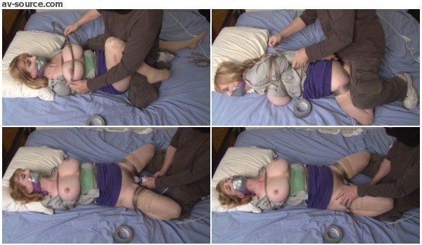 Lorelei is Blackmailed Part 2 - Bound and Vibed - BedroomBondage