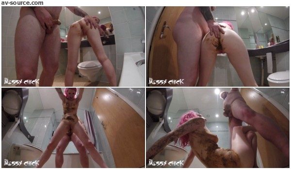 Messy Chick - Trashing The Hotel Bathroom
