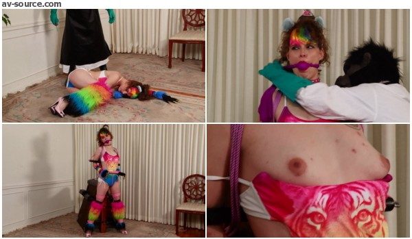 Superheroine Rainbow-Tigress is Caught and Bound - Lauren Kiley - BedroomBondage